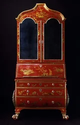 Gabinete de escritorio, inglés, c.1700